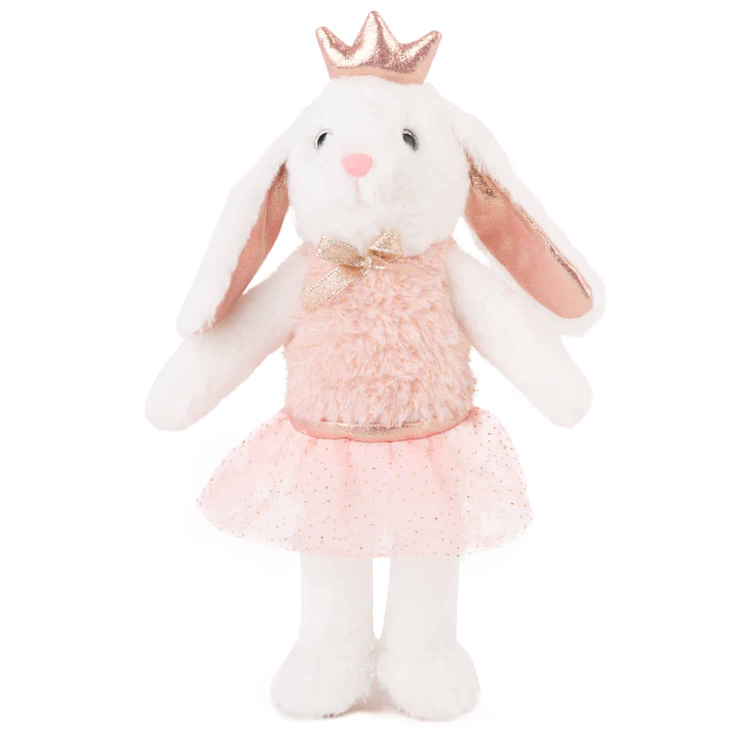 Animals with glitter dress and crown - Bunny