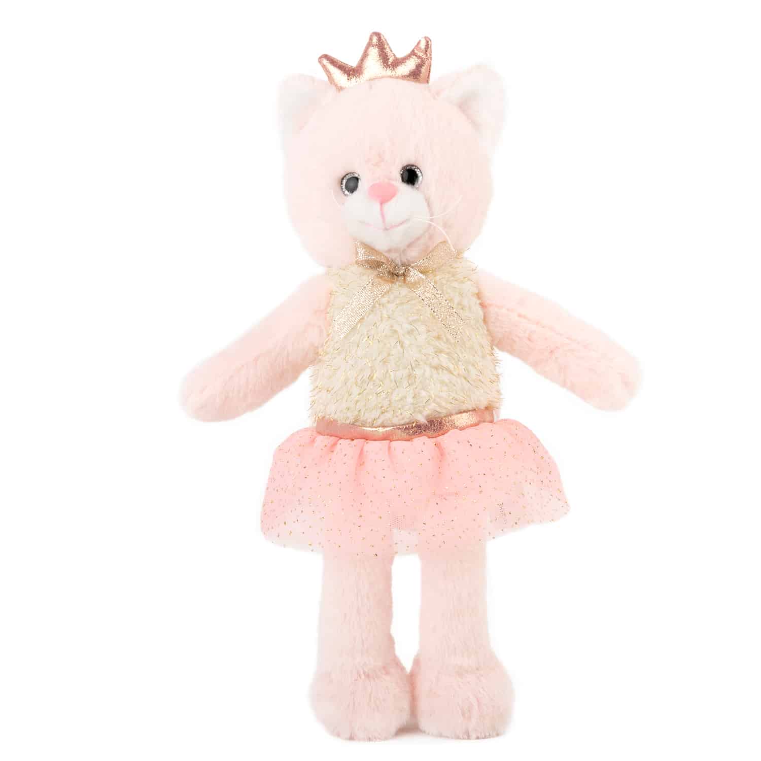 Animals with glitter dress and crown - Bear