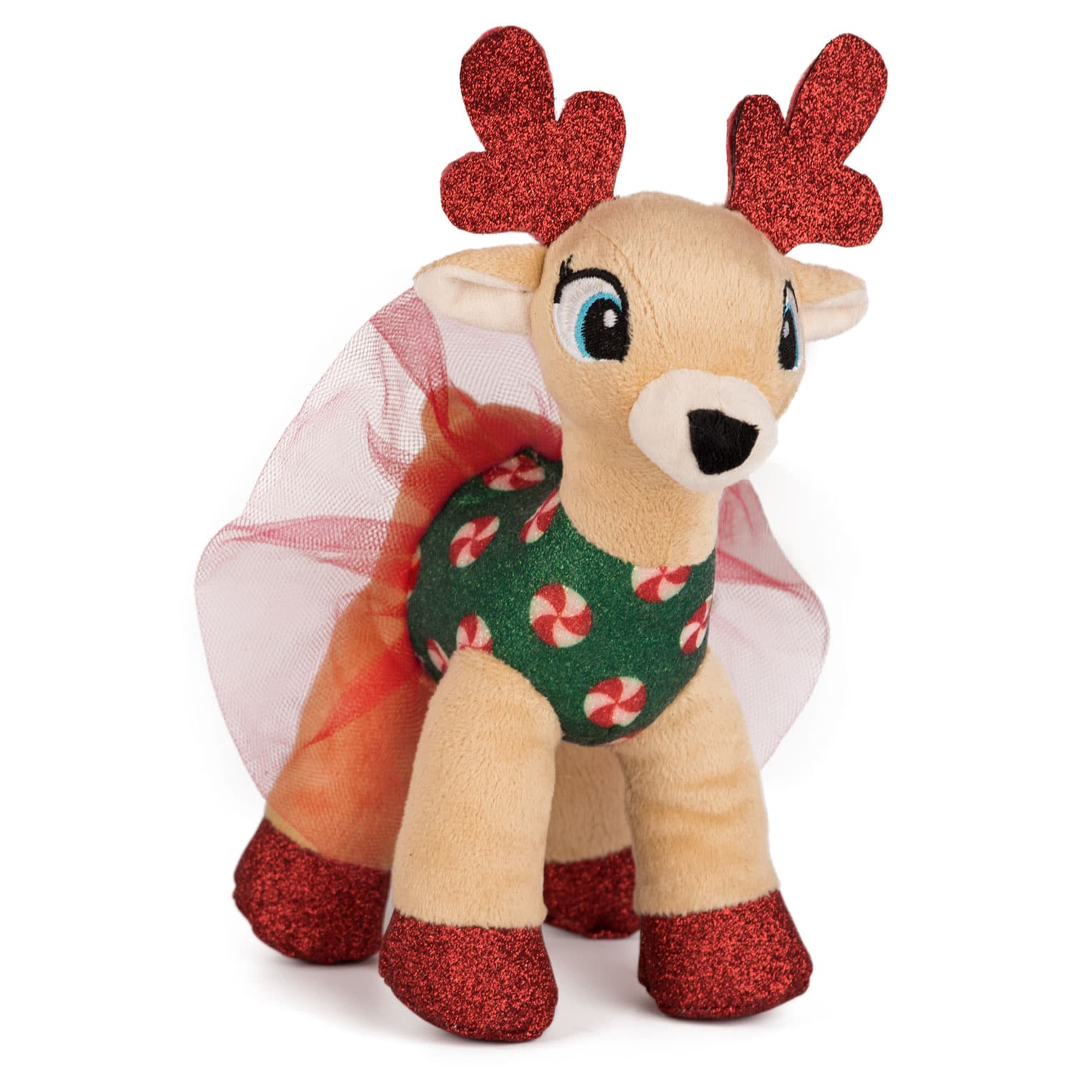 Christmas deer with dress - Green