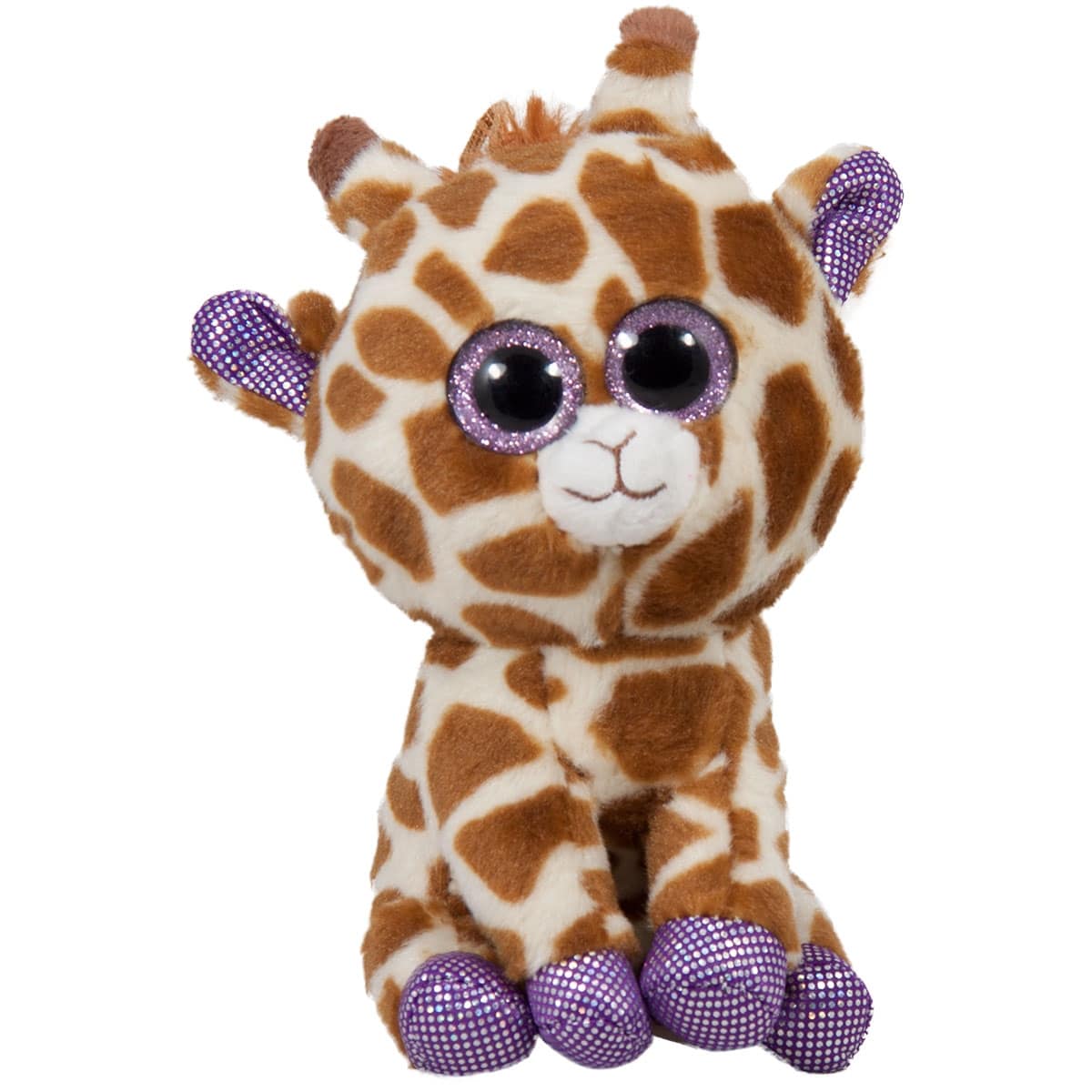 Baby giraffe rattle - Brown