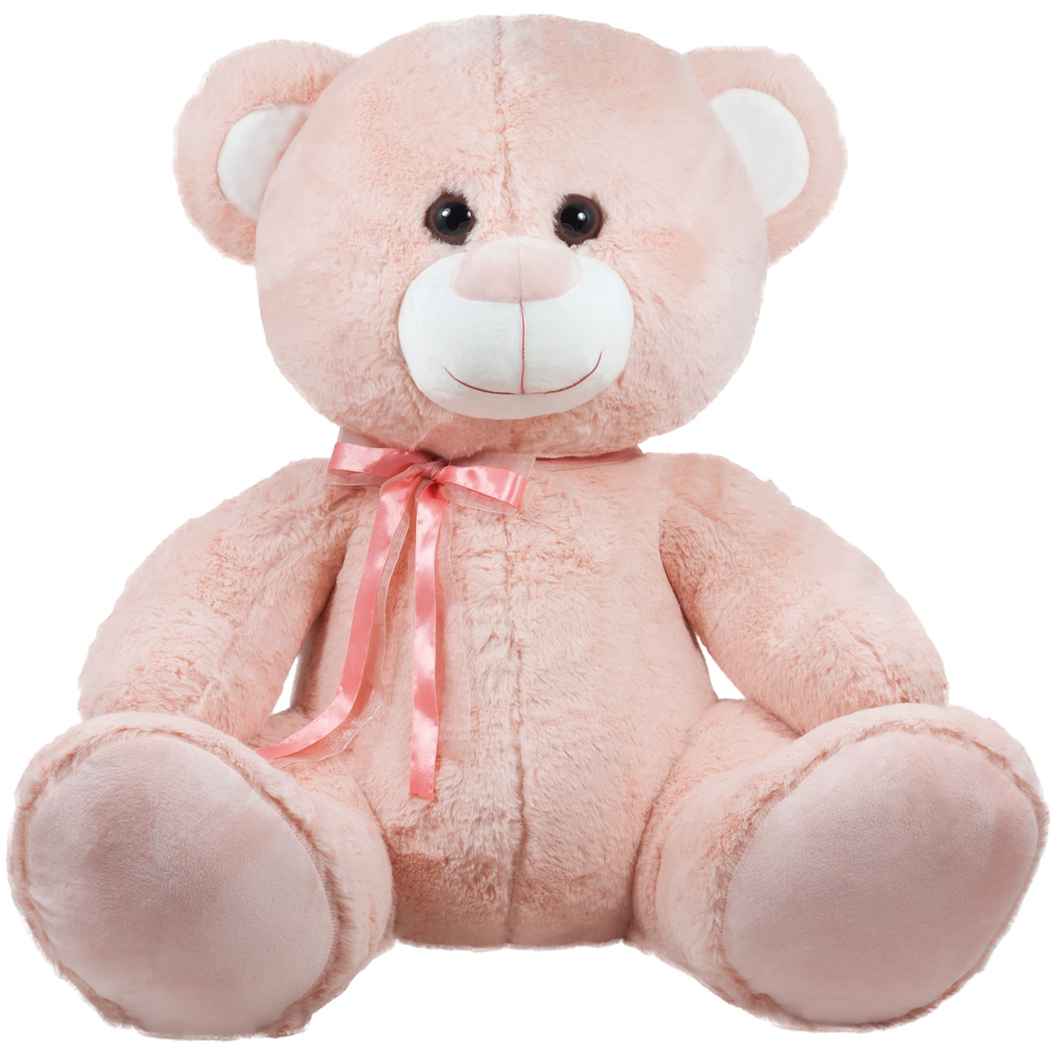 Bear with ribbon - Rose gold
