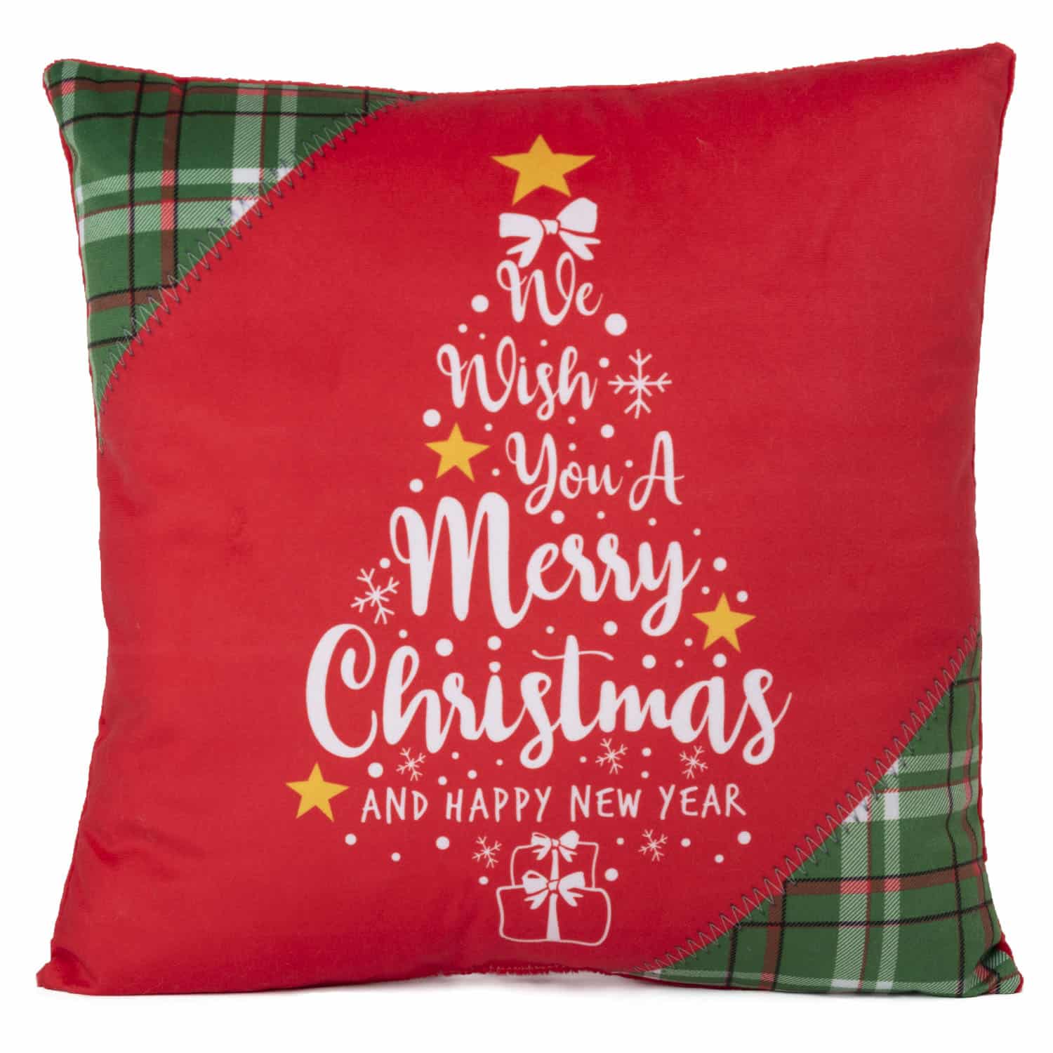 Christmas pillow with Christmas tree