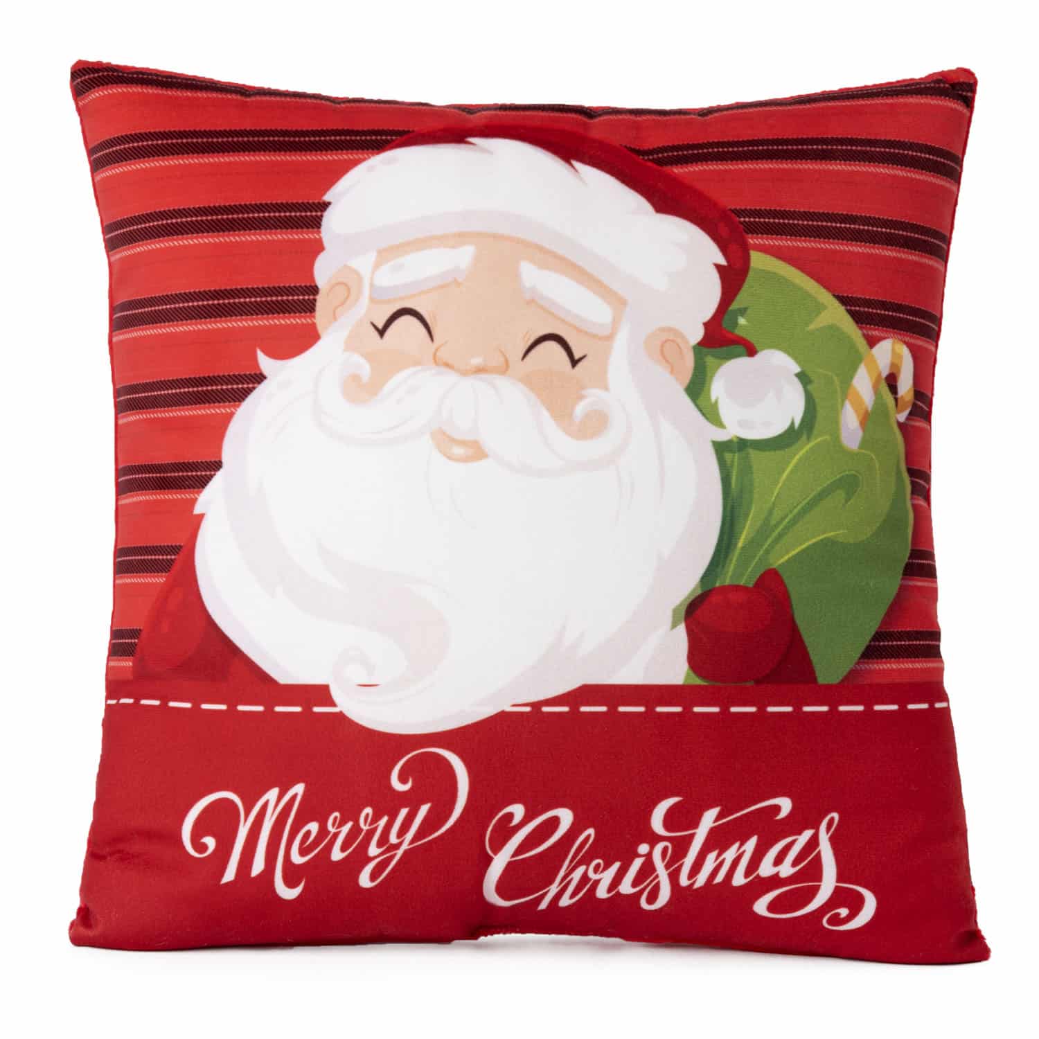 Pillow Santa Merry Christmas