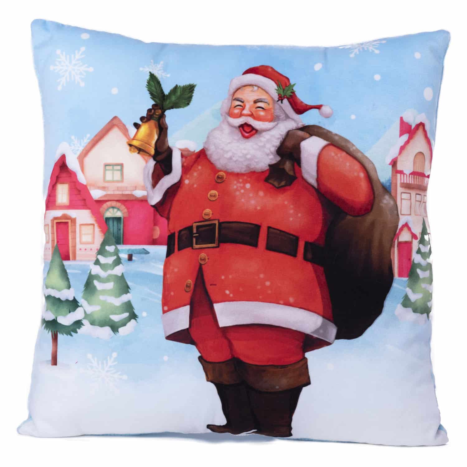Santa pillow with a sack