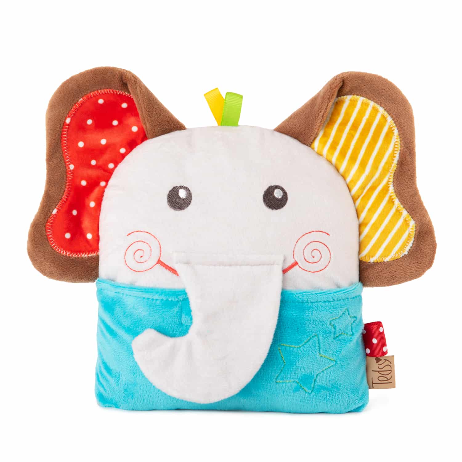Baby plush toy with cherry stones Elephant