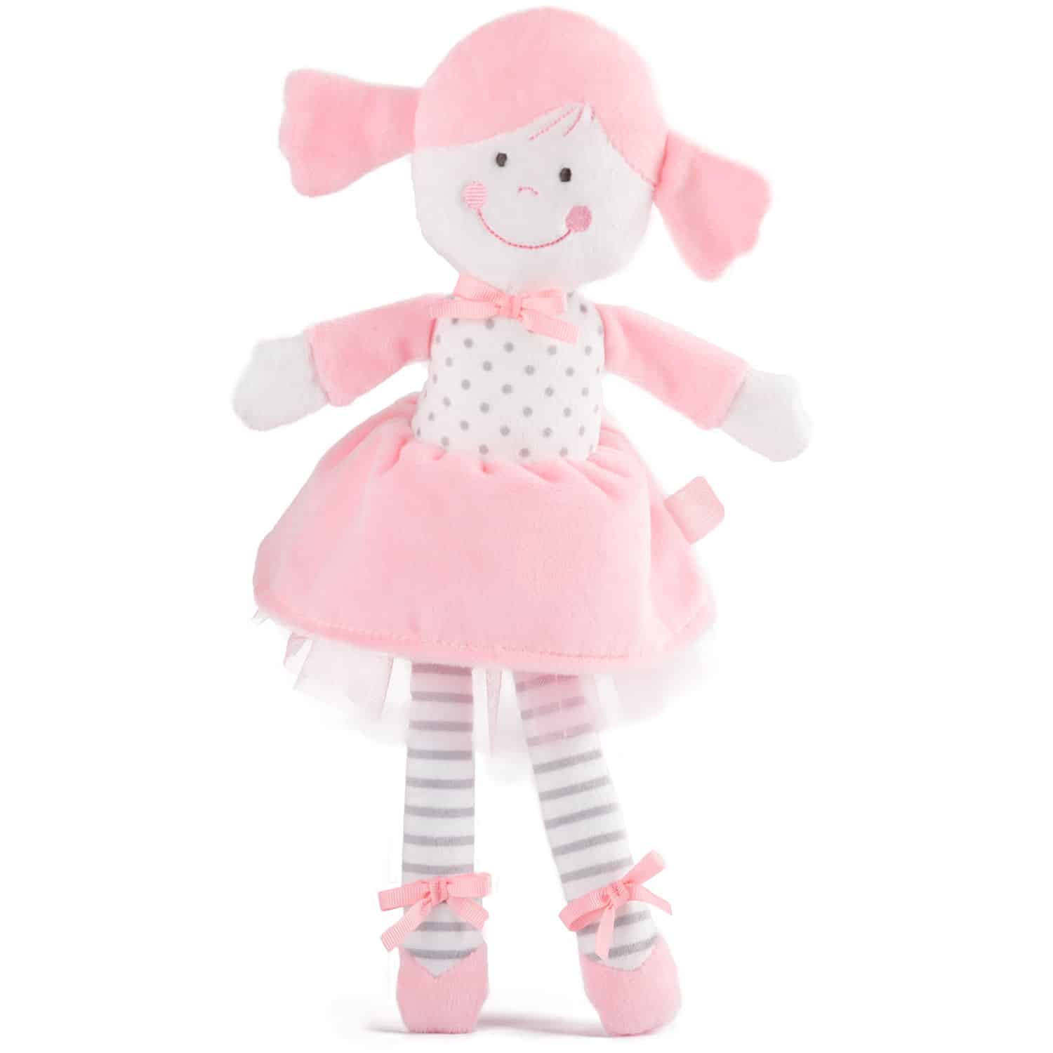 Baby soft doll DOLLY - Pink