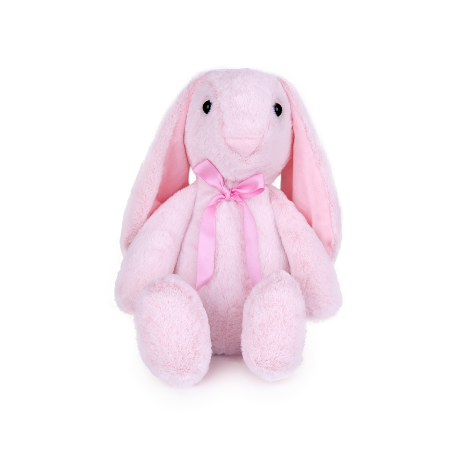Заек с панделка - Розов