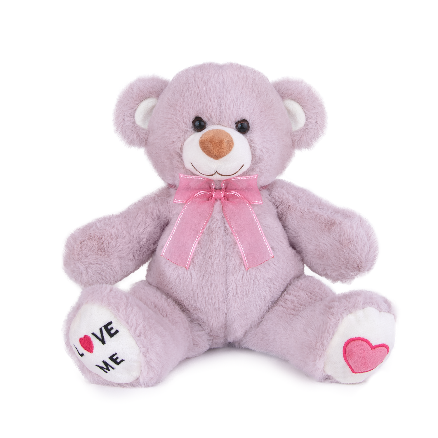 Мече с панделка - Пудра