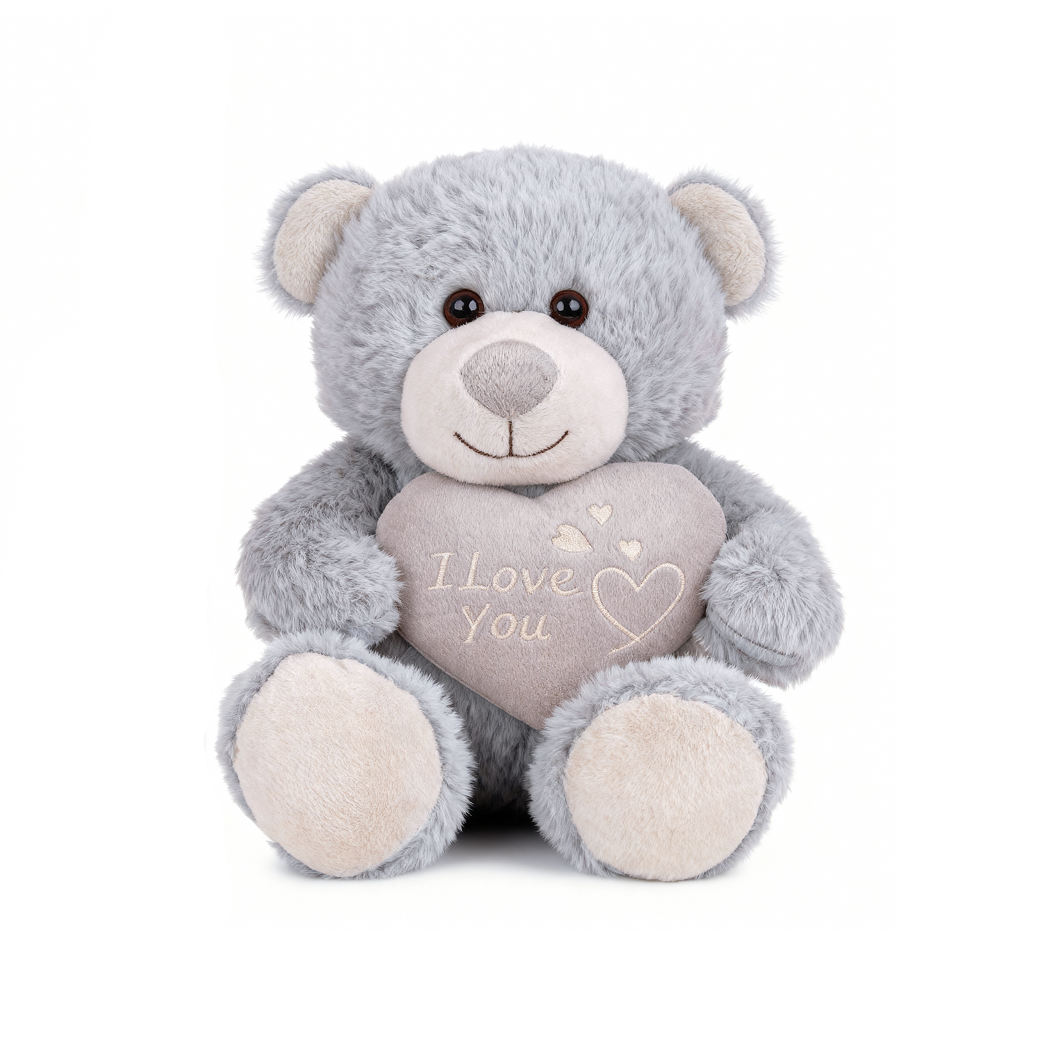 Мече със сърце - Сив