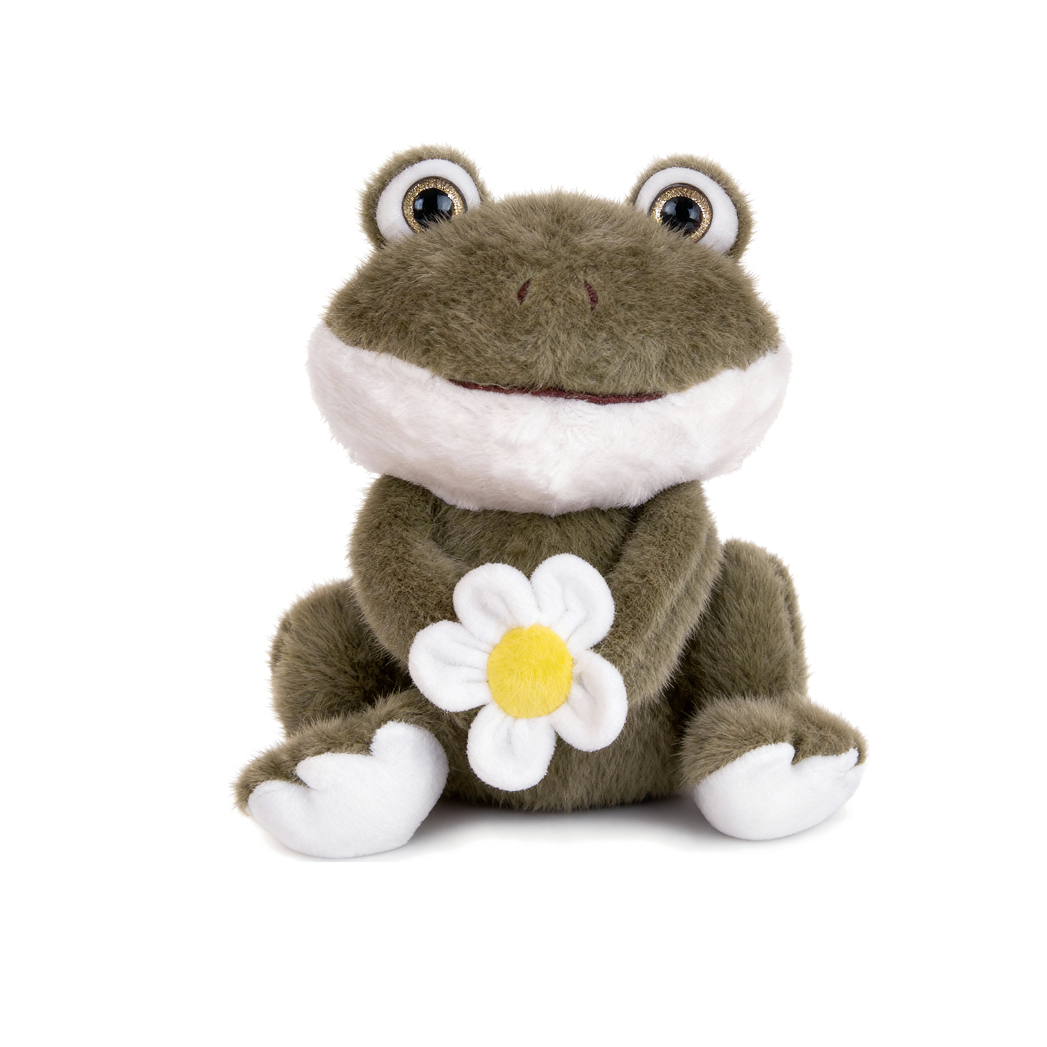 Жаба с цвете