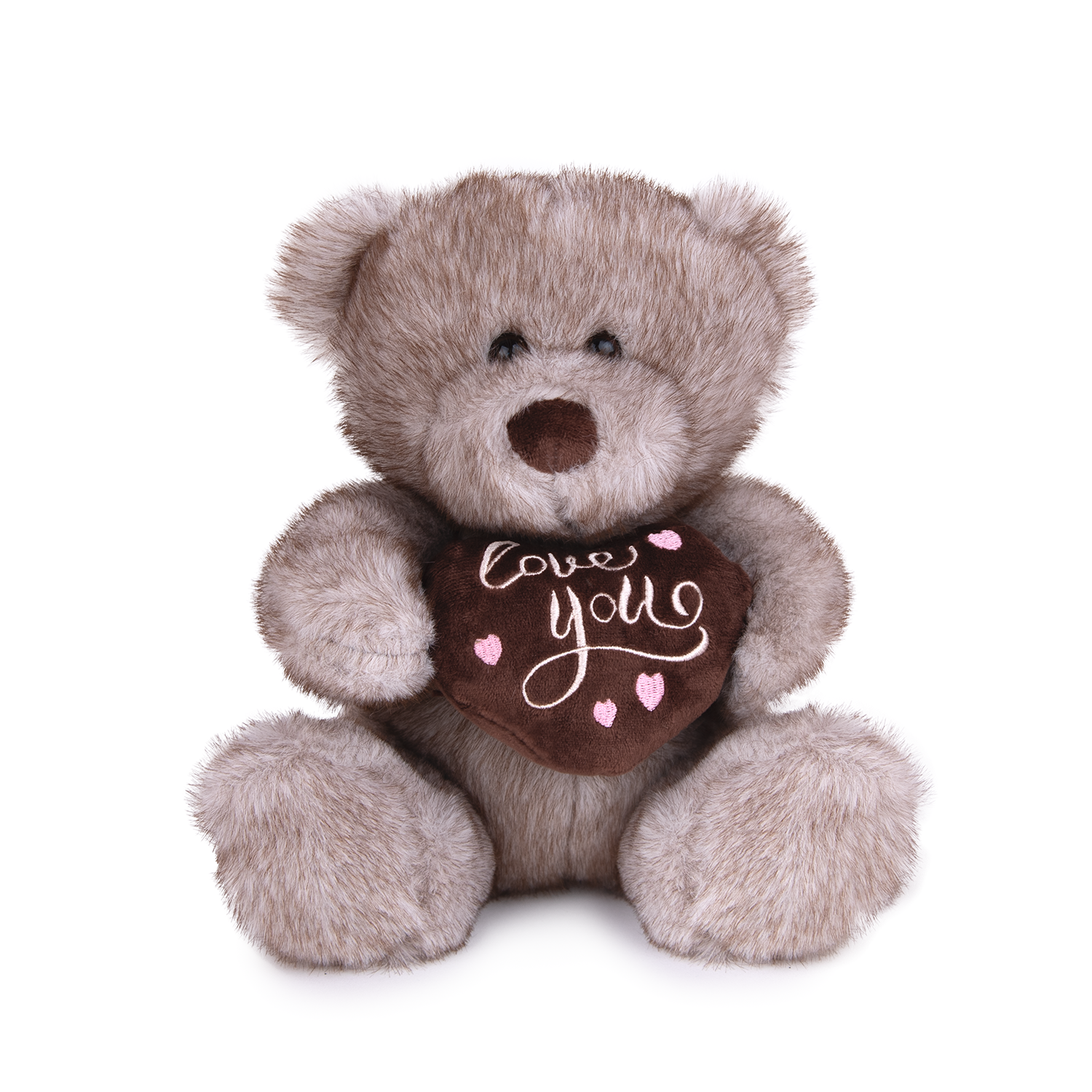 Мече със сърце - Сив