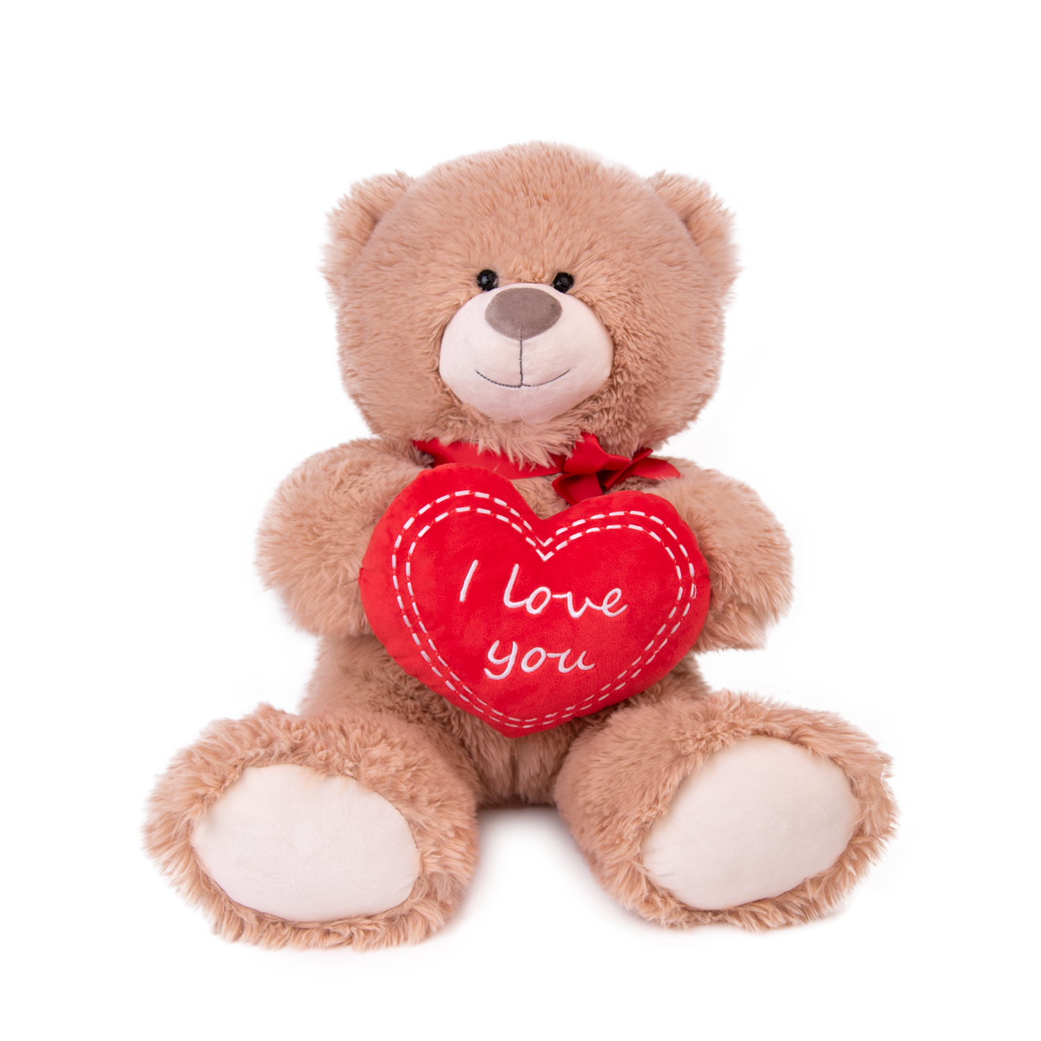 Мече със сърце и панделка - Бежов