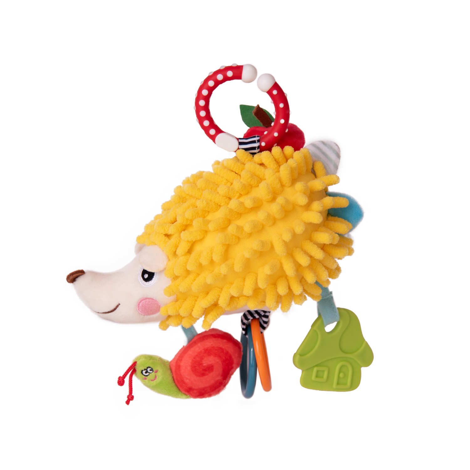 Бебешка латерна Таралеж - Жълт