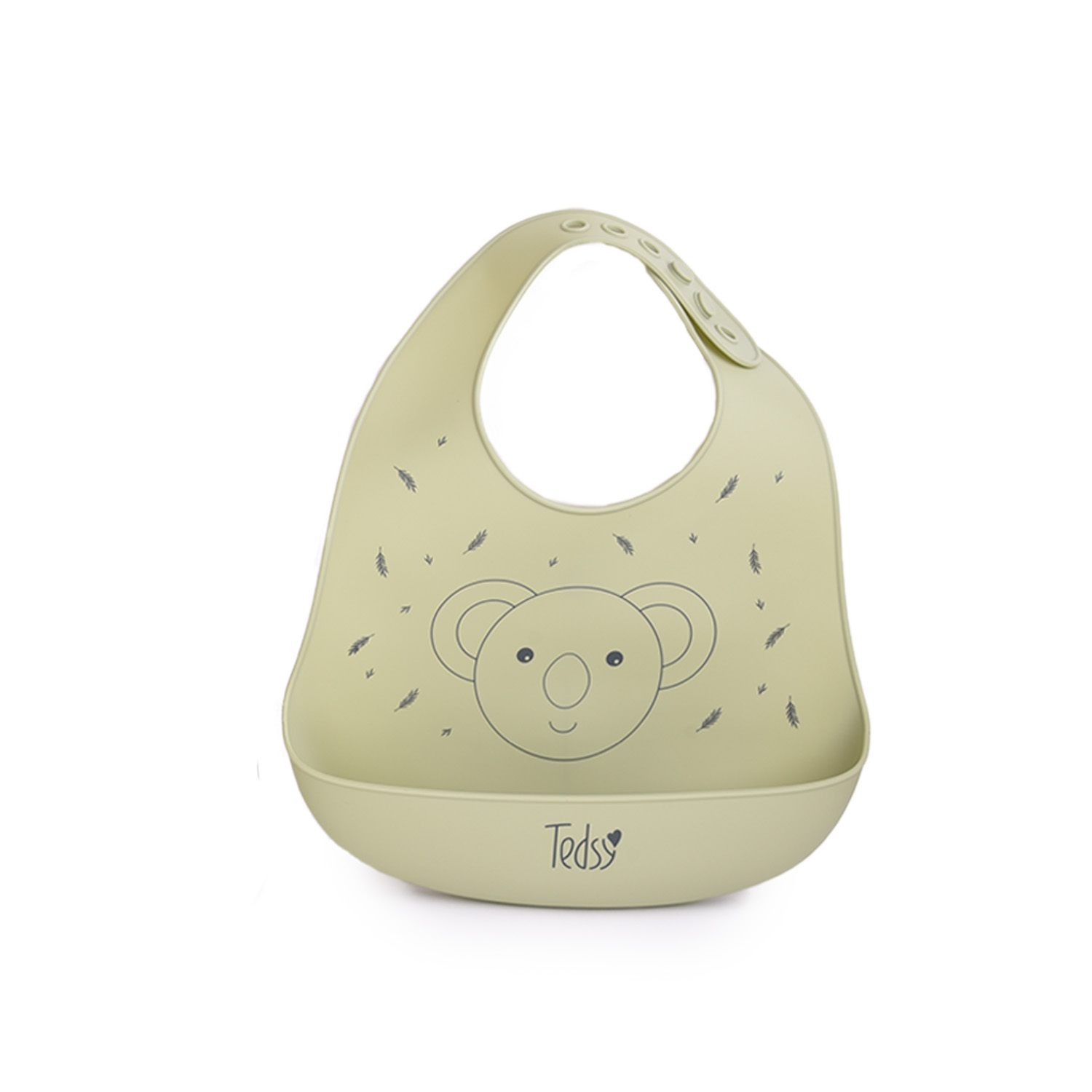 Силиконов лигавник Коала Зелен