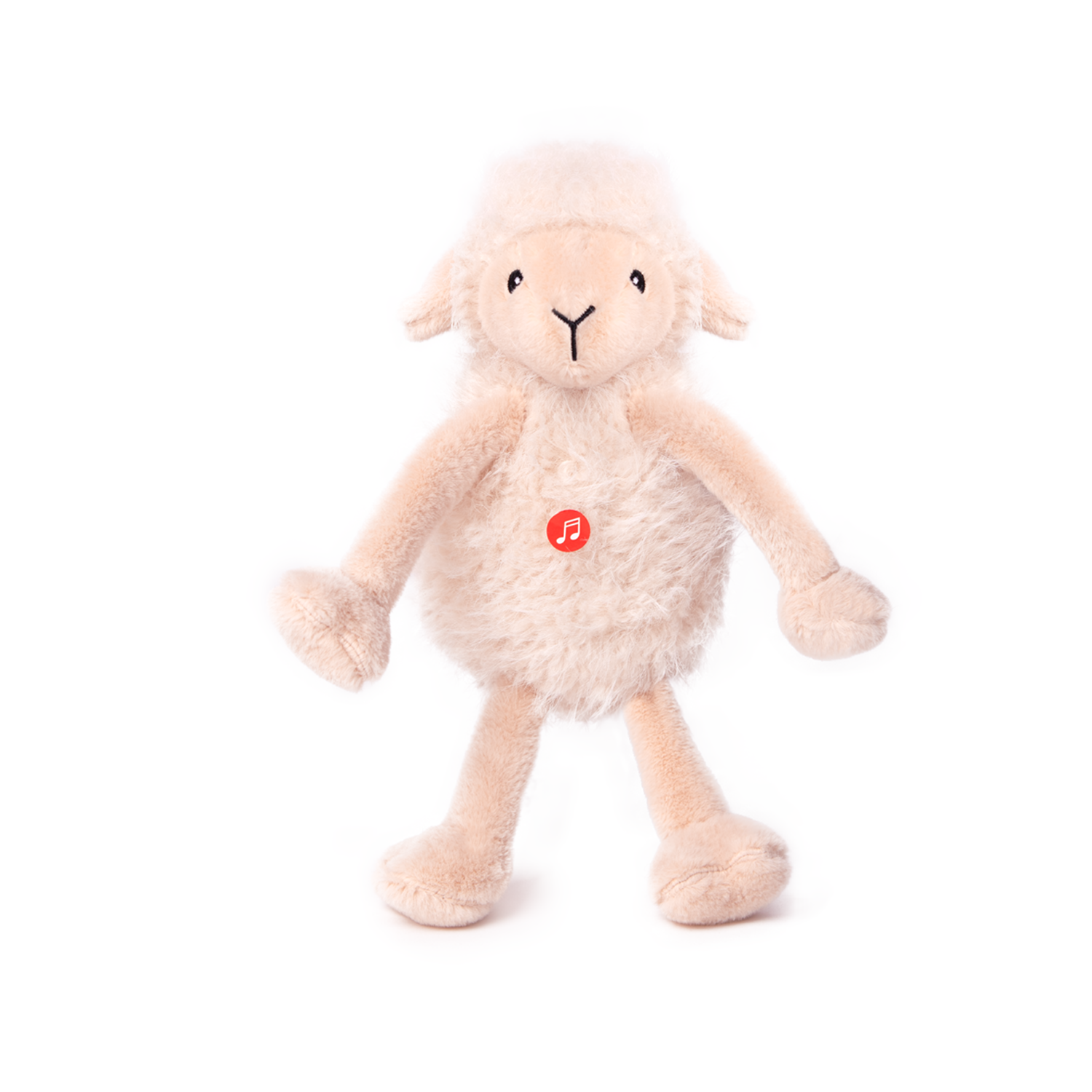 Sheep with sound - Beige 20cm