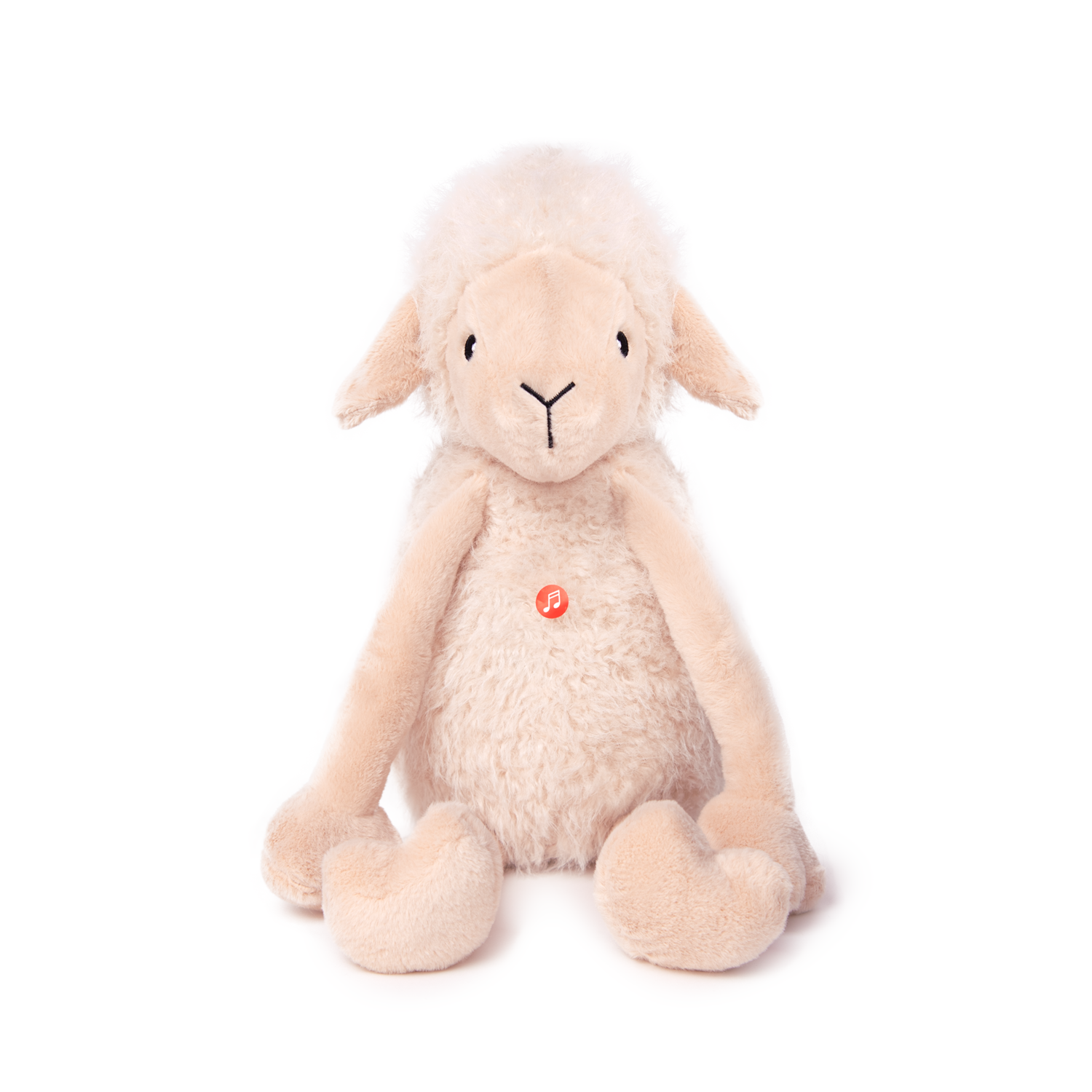 Sheep with sound - Beige 30cm