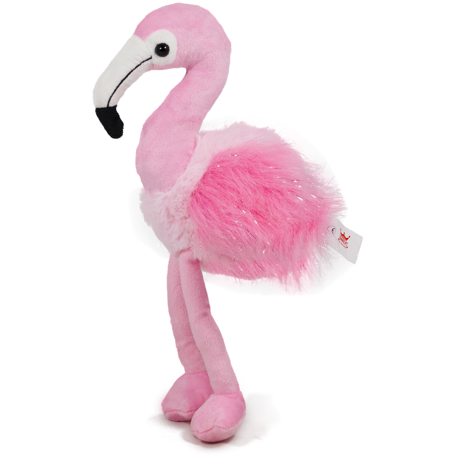 Flamingo with shiny wings - Pink