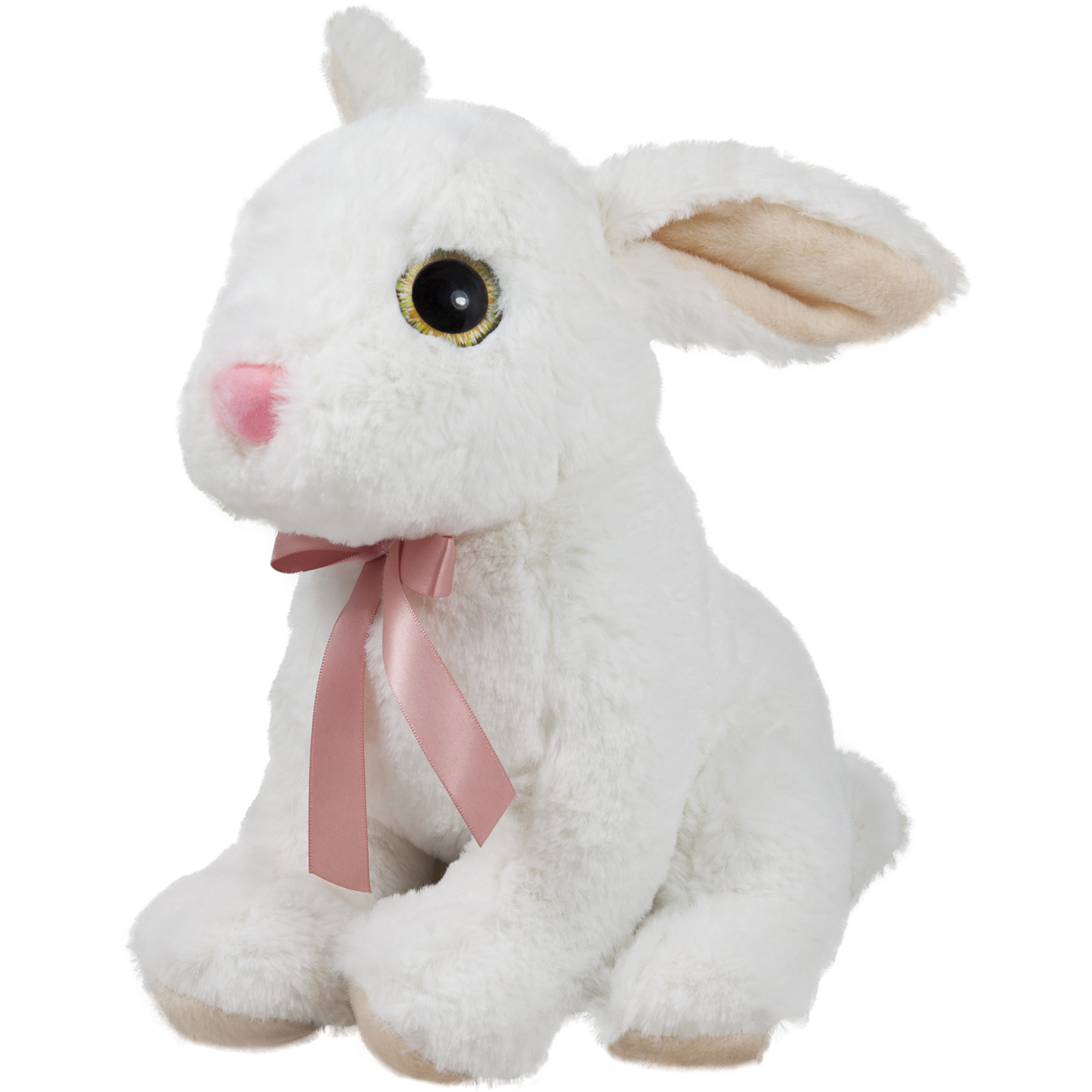 Bunny with ribbon - White