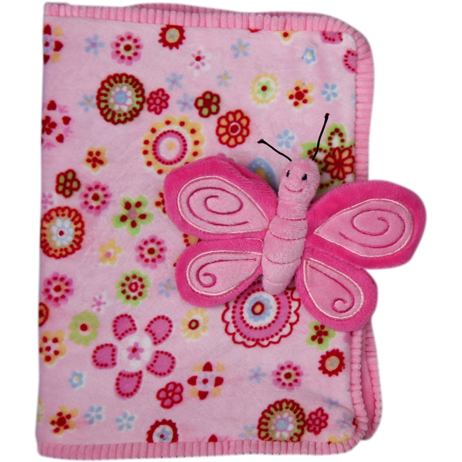 Notebook with Butterfly case - Pink