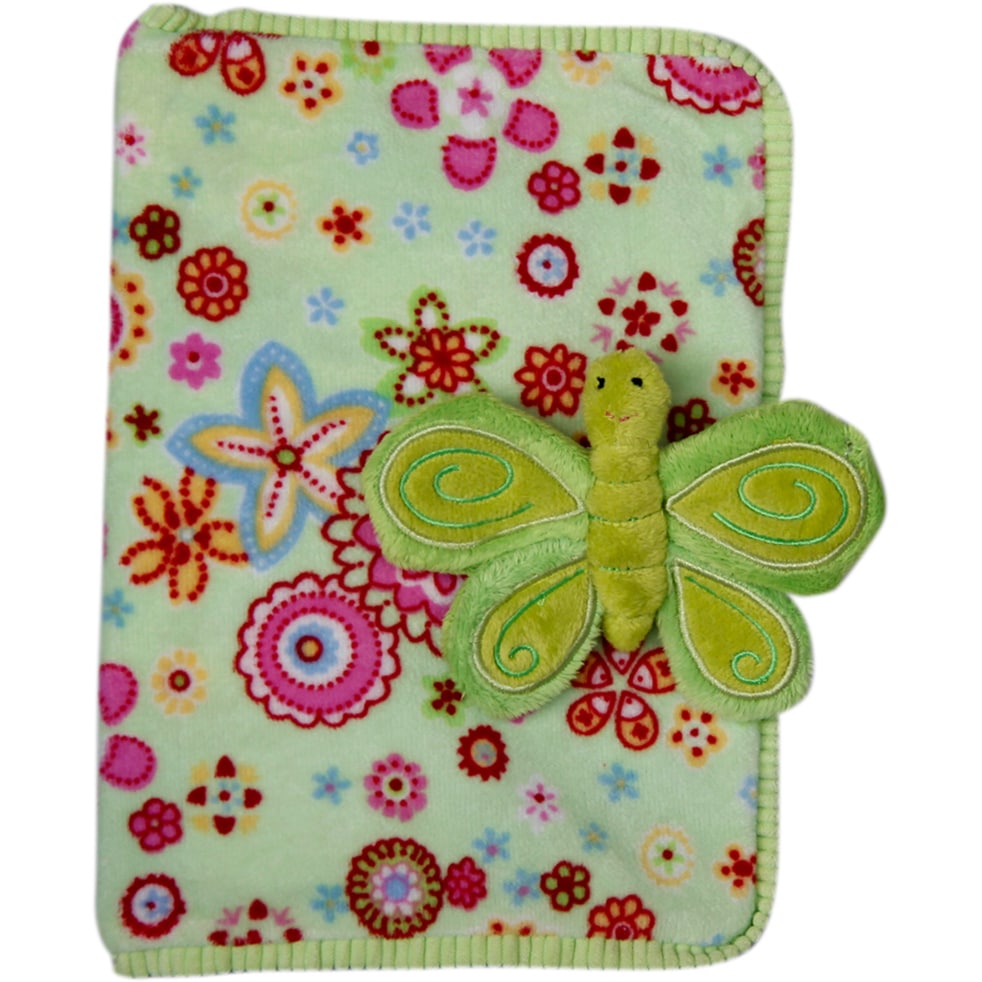 Notebook with cover Butterfly - Green