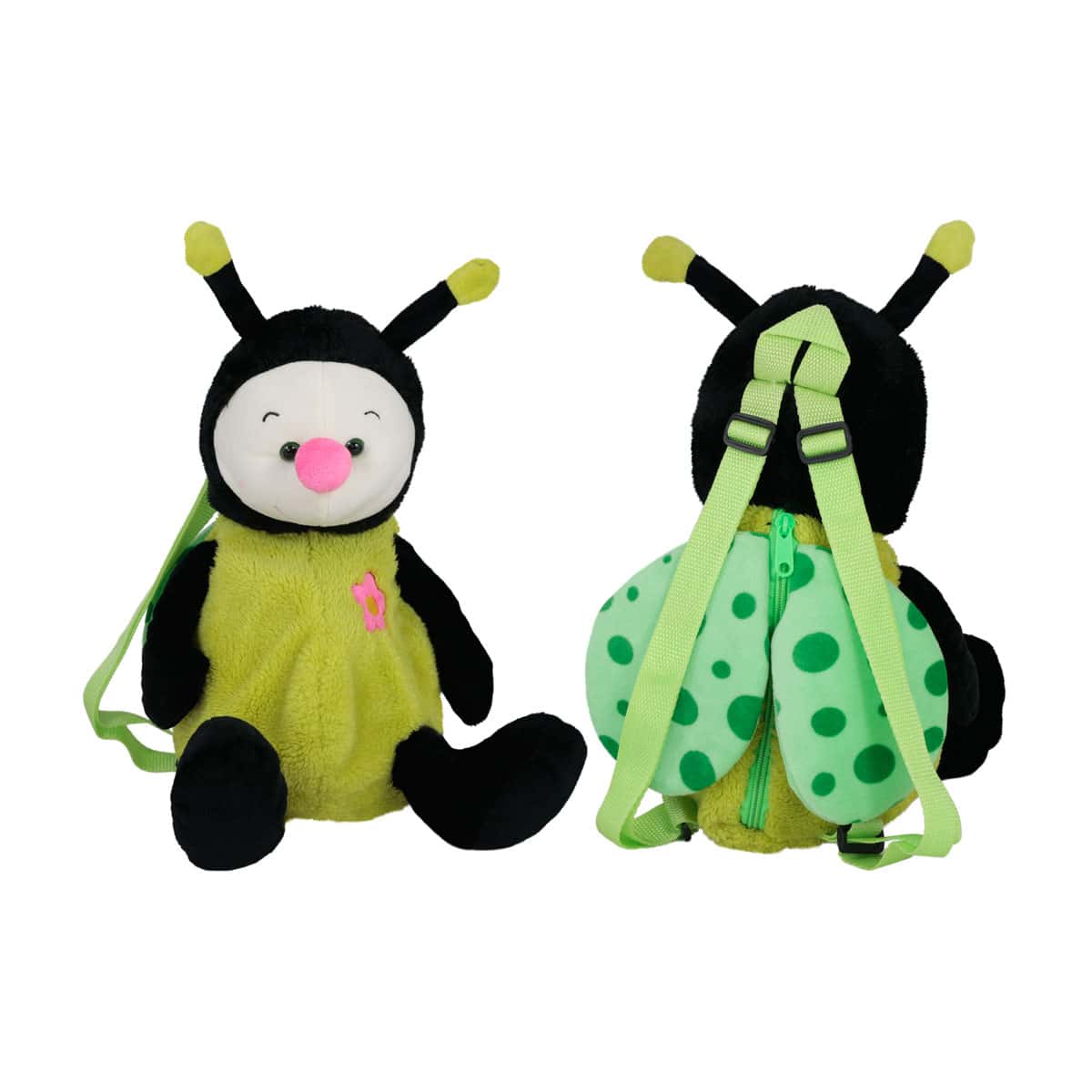 Backpack ladybug - Green
