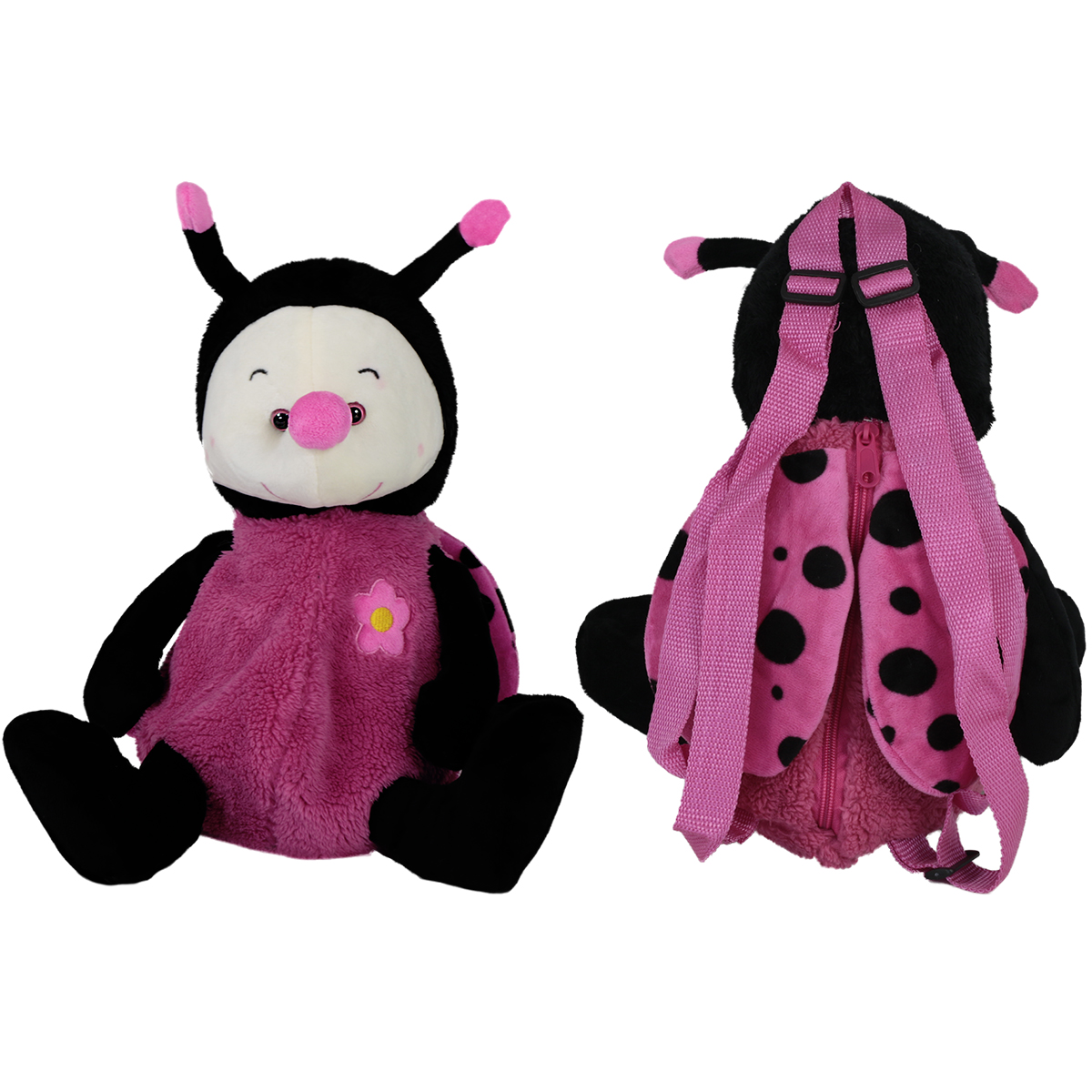 Backpack ladybug - Pink