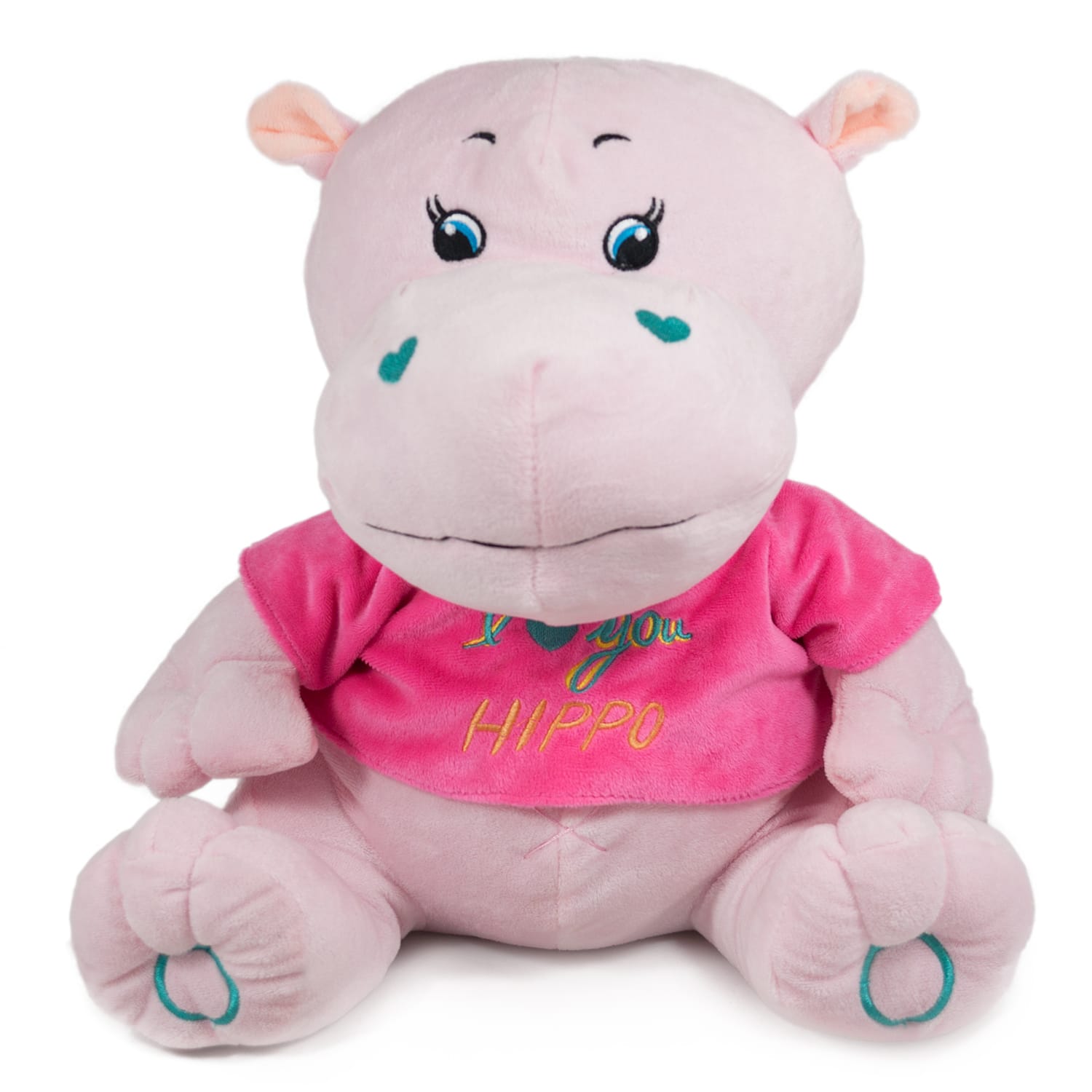 Hippo with T-shirt - Pink