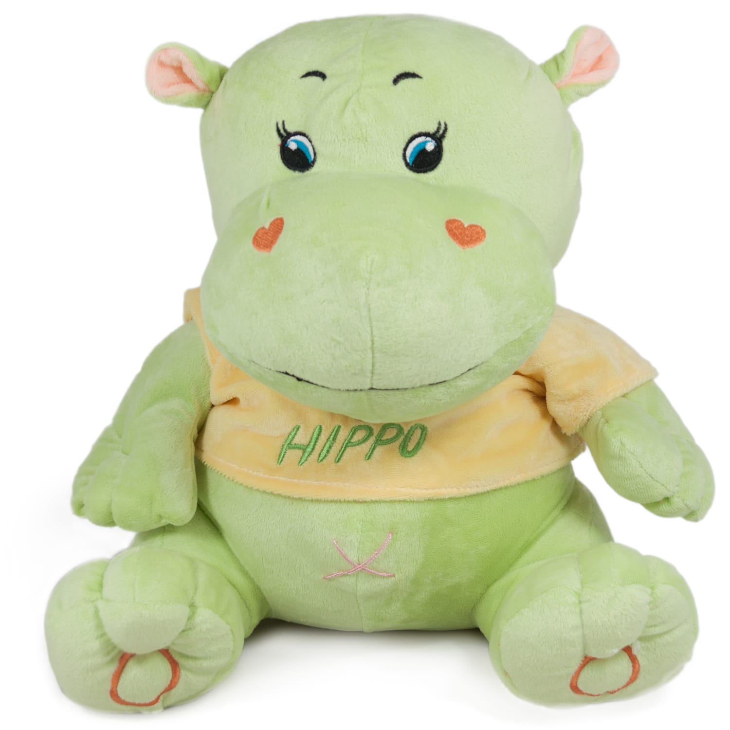 Hippo with T-shirt - Green