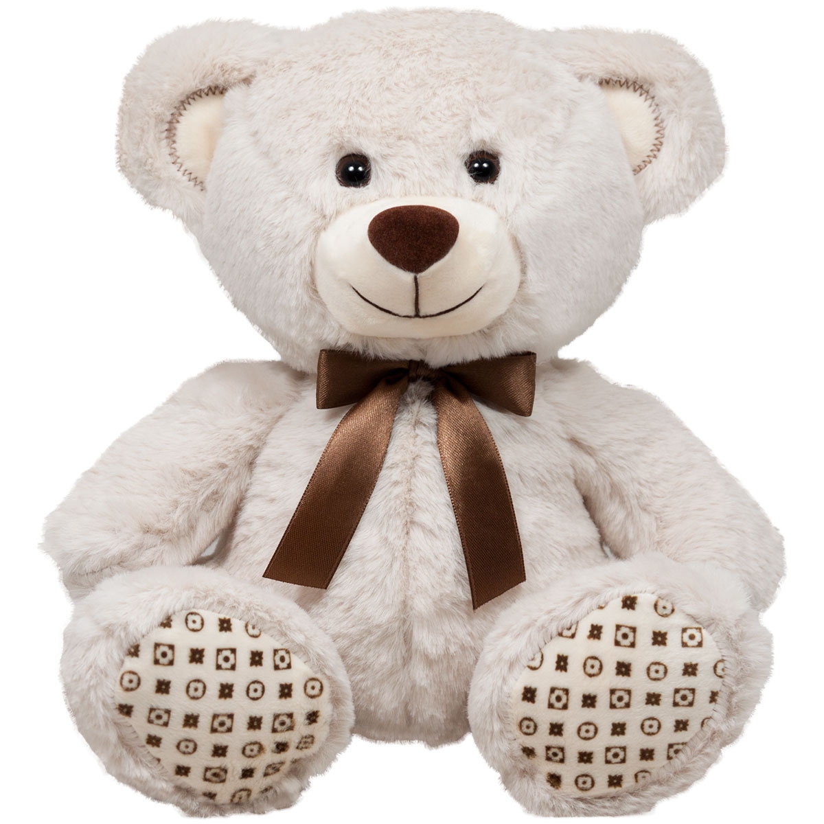 Teddy bear with a ribbon - Beige