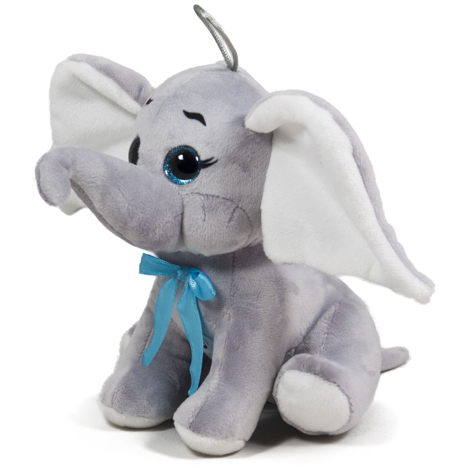 Elephant with ribbon and sound - Grey