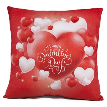 Happy Valentine's day pillow