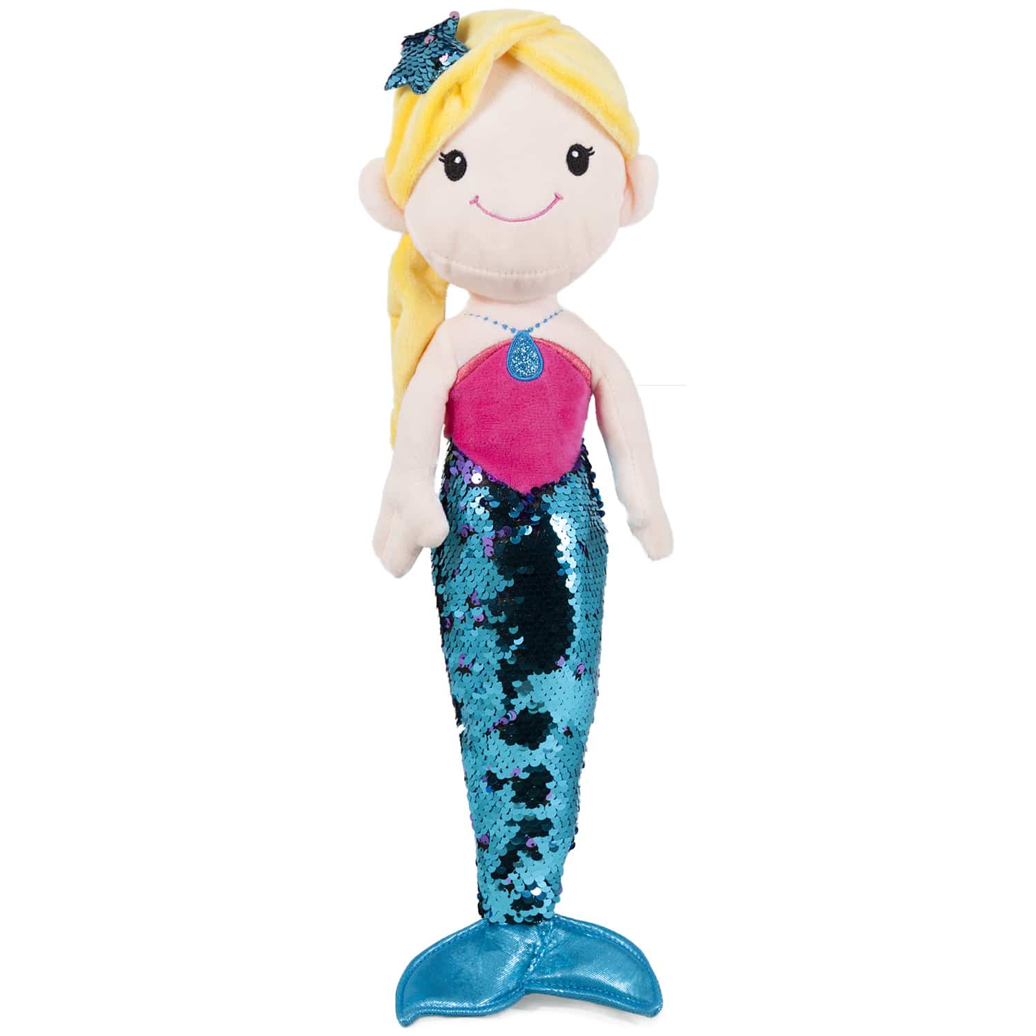Mermaid with sequins - Blue