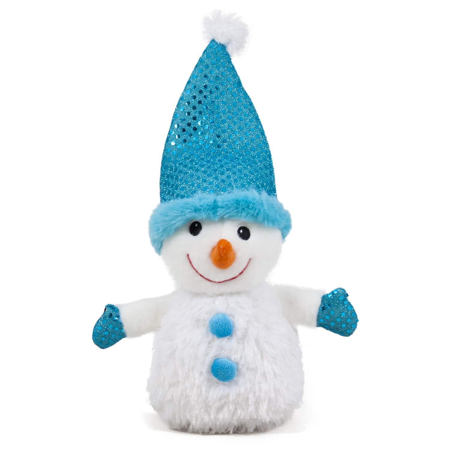 Snowman with hat - Blue