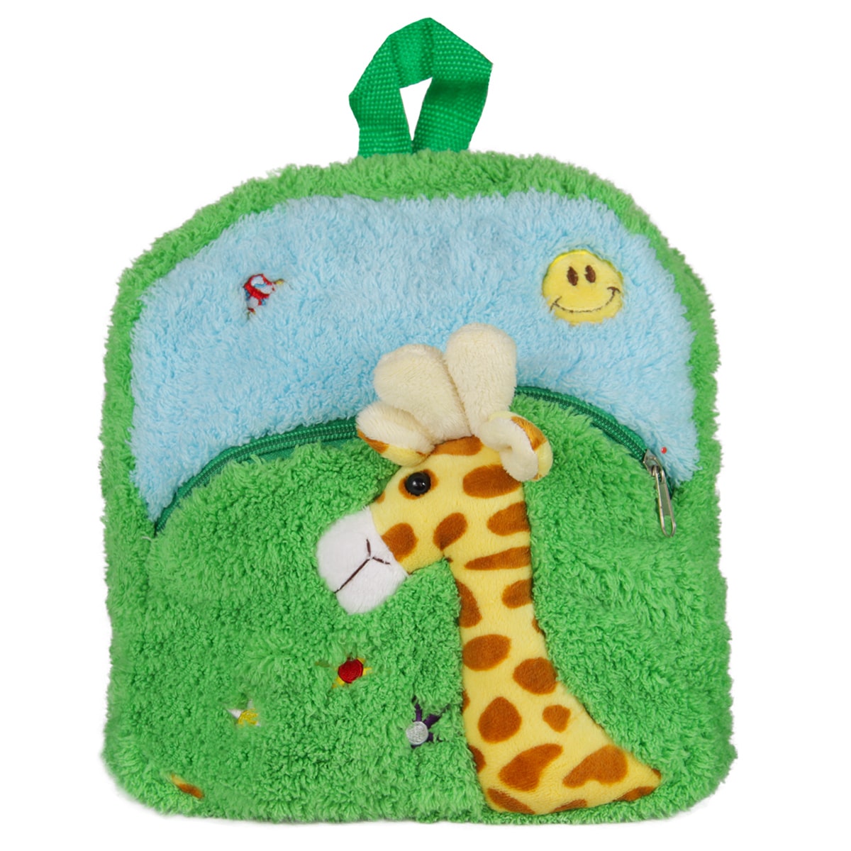 Backpack with giraffe