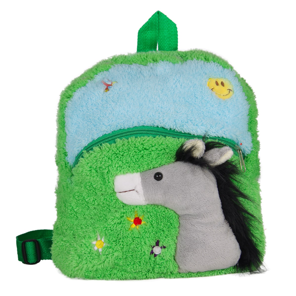 Backpack with donkey