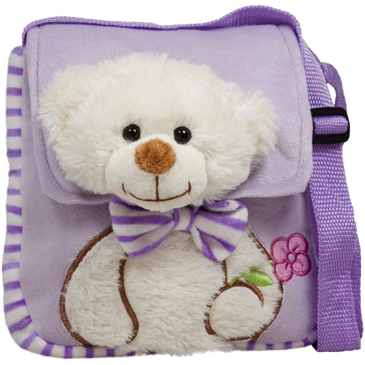 Bag with a bear - Purple