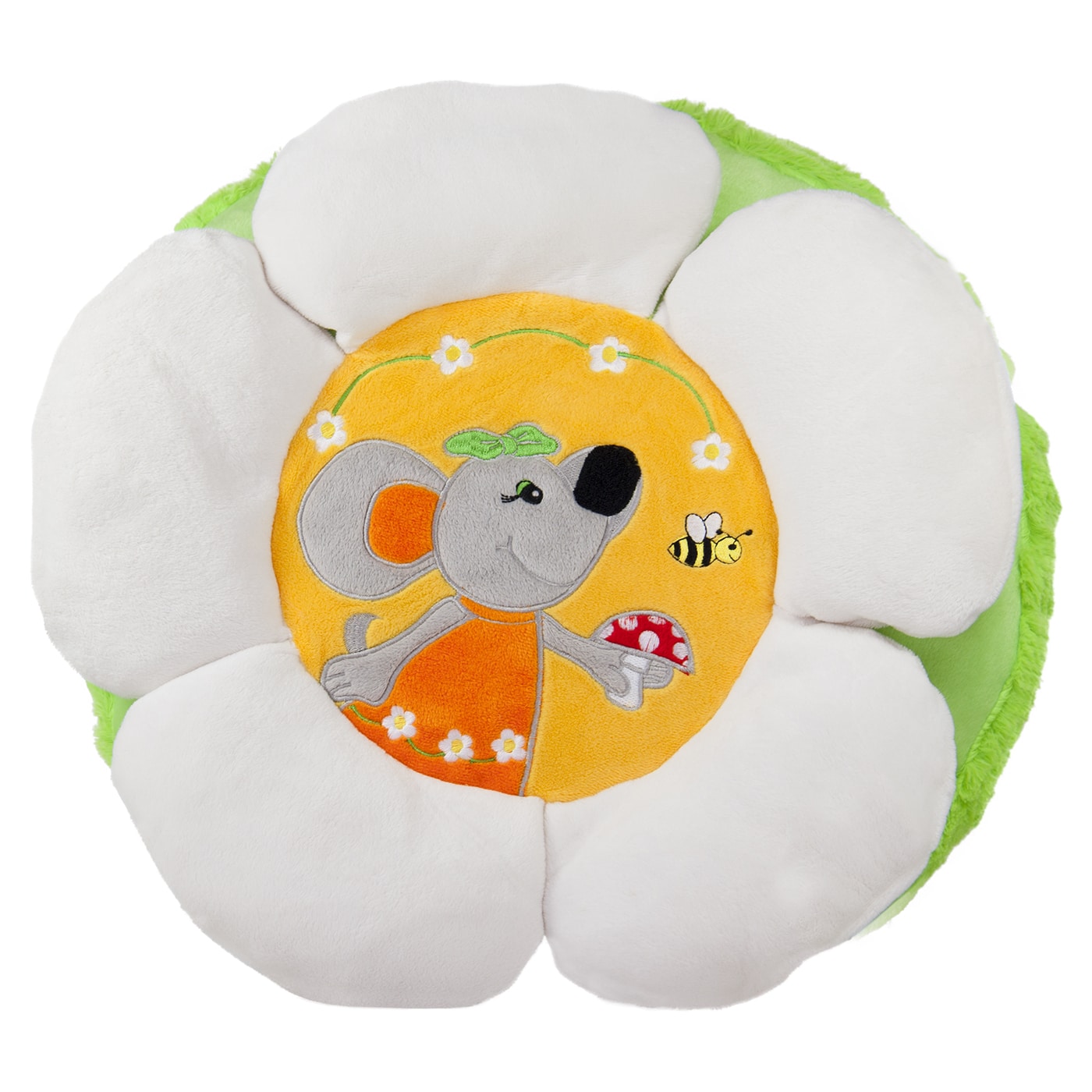 Pillow - Daisy with mouse