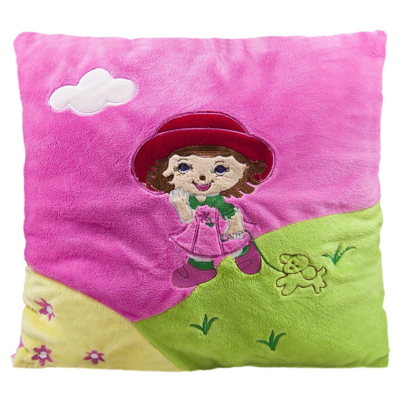 Pillow with a girl