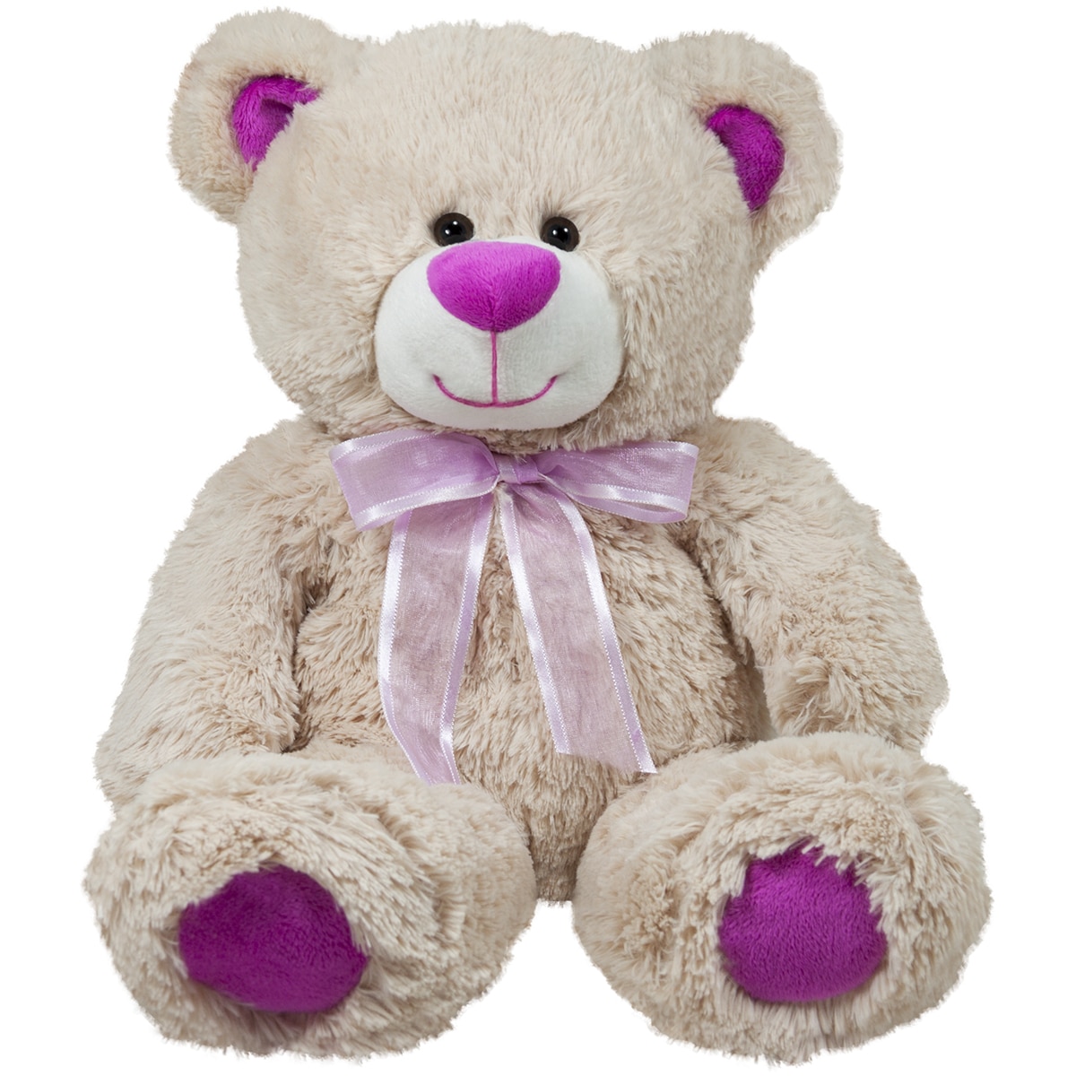 Bear with ribbon - Pink