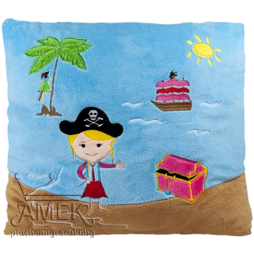 Pirate Pillow Girl