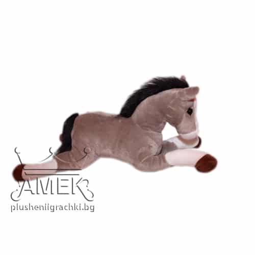 Laying horse - Dark brown