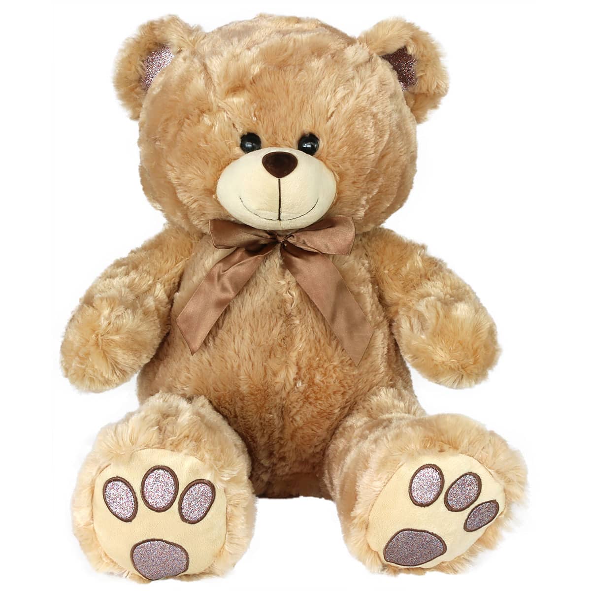 Bear with shiny paws - Light brown