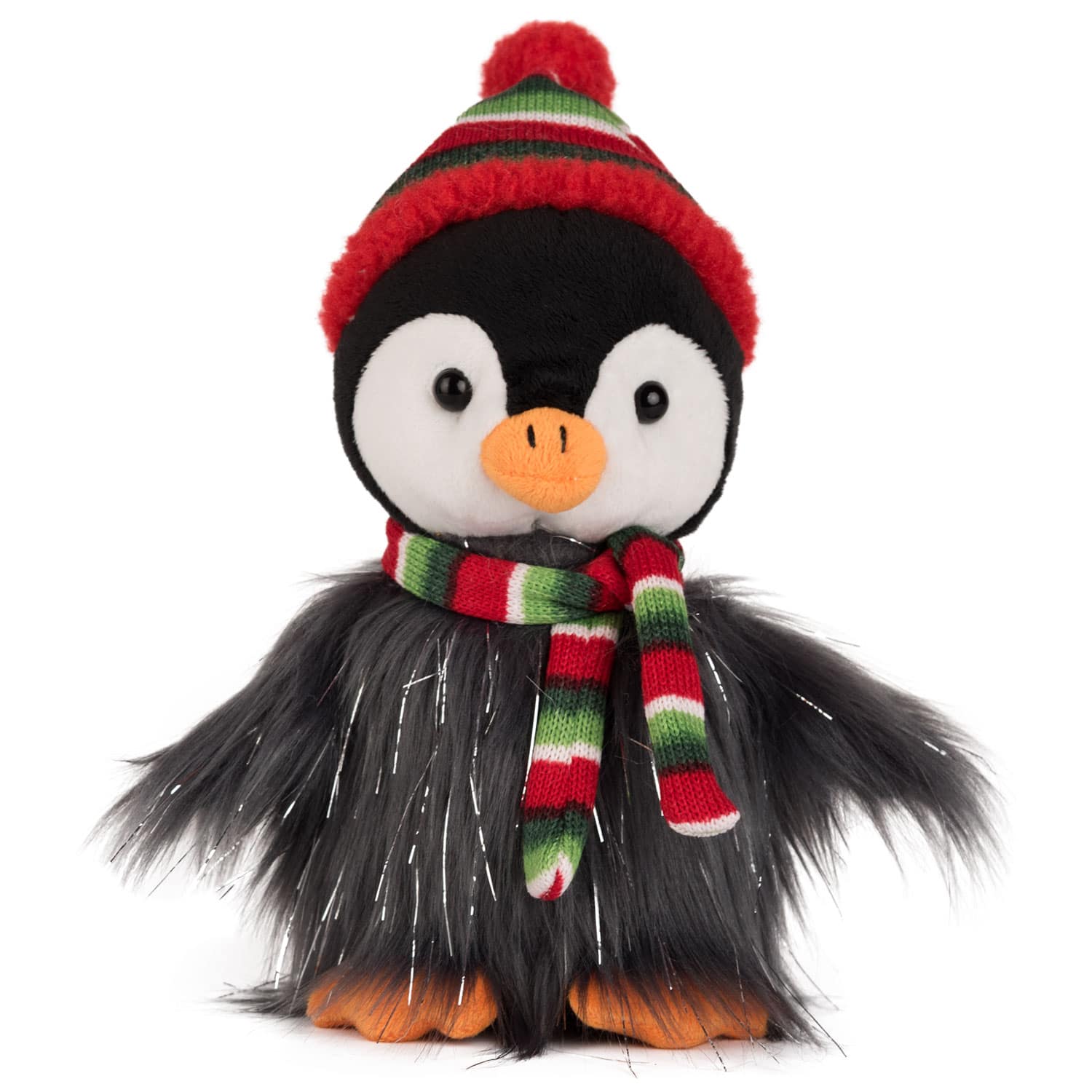 Penguin with Christmas scarf