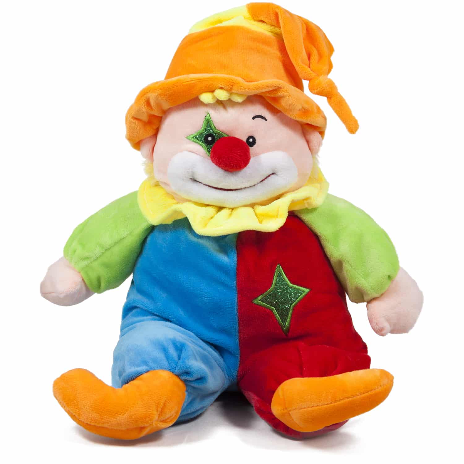 Clown with orange hat