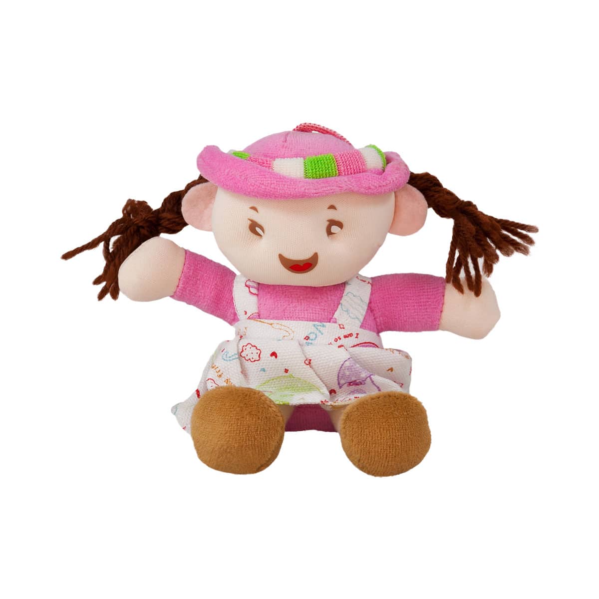Soft doll with hat - Girl