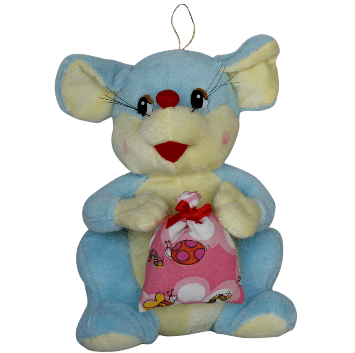 Mouse with bag - Blue