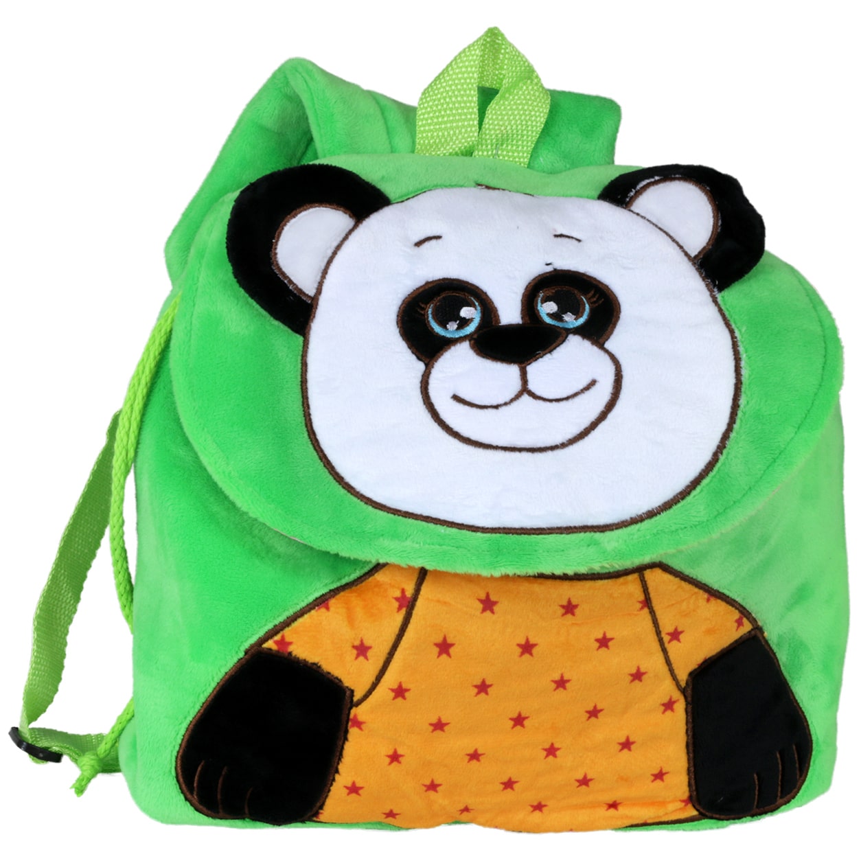 Backpack with panda - Green