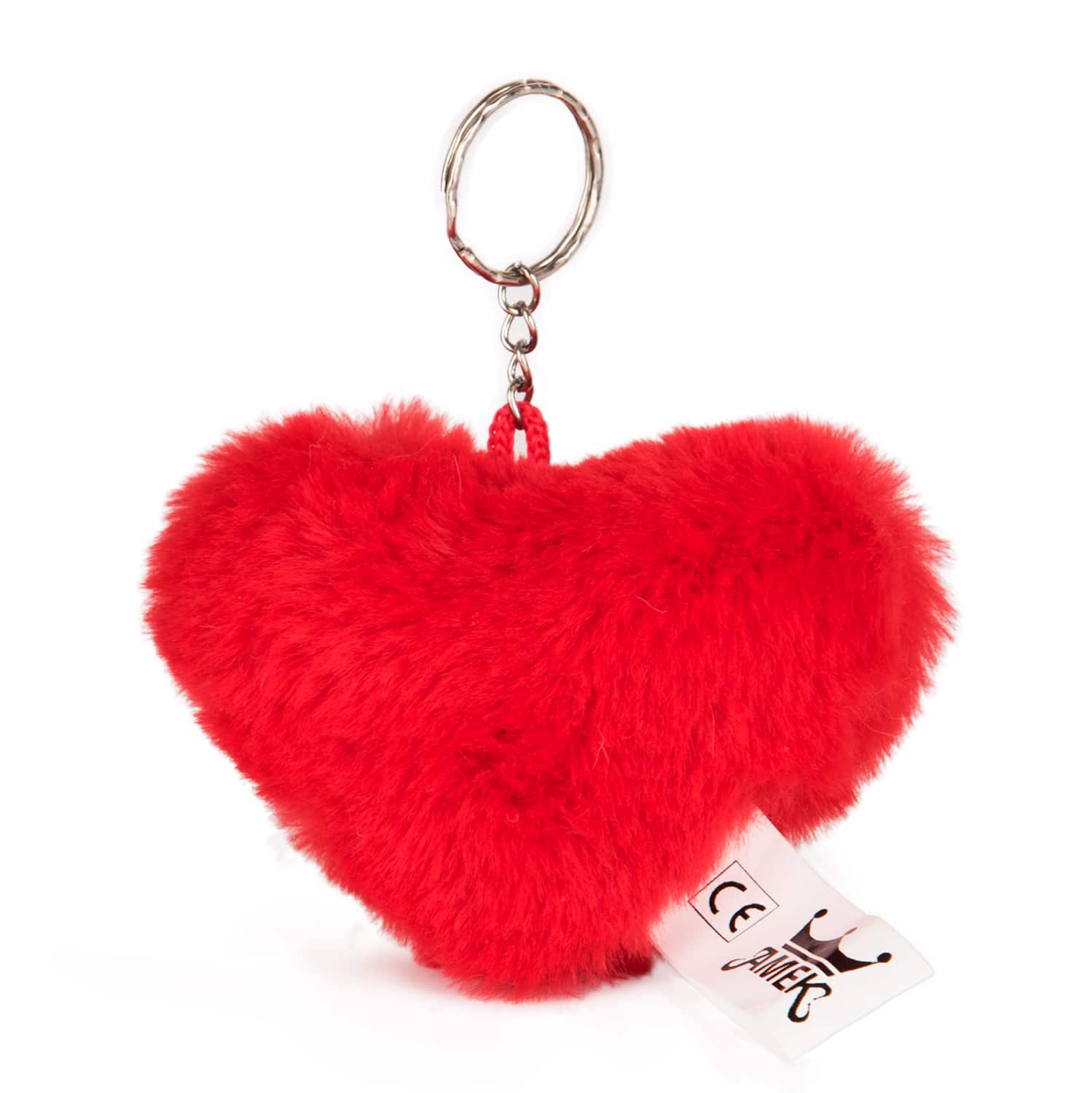 Heart keychain - Red