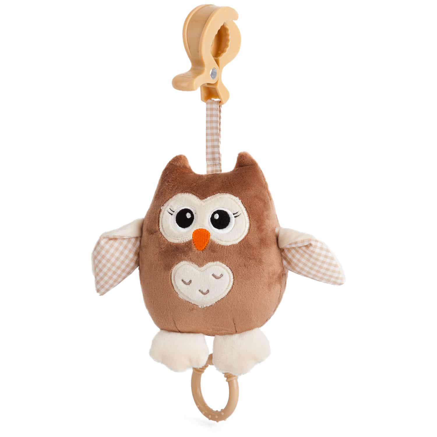 Musical toy Owl - Brown