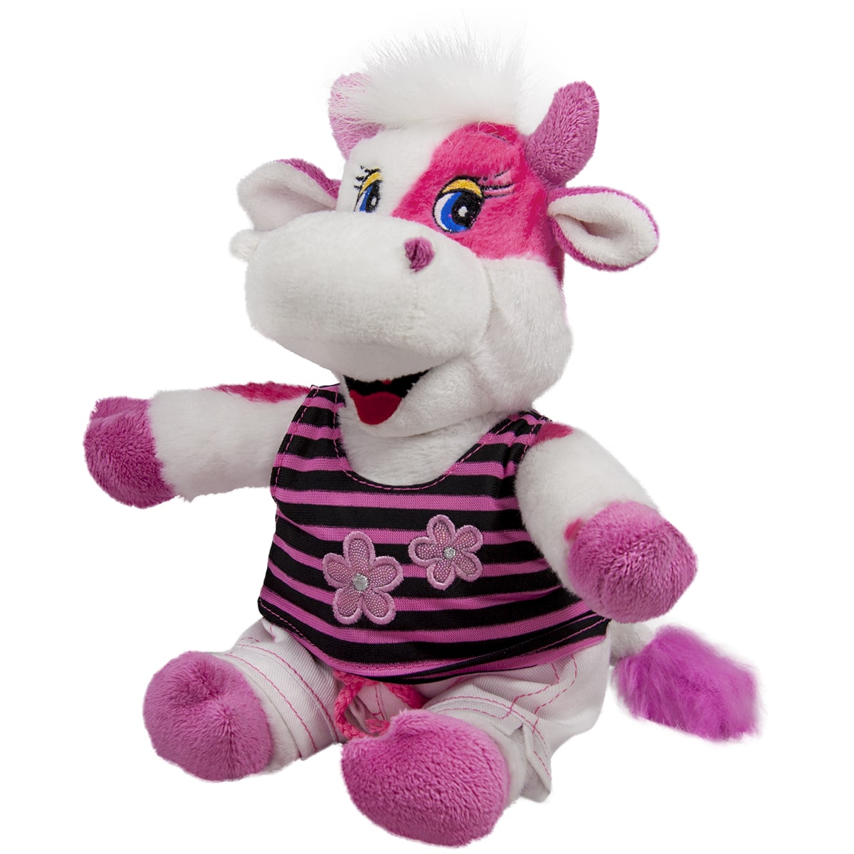 Pink cow with blouse